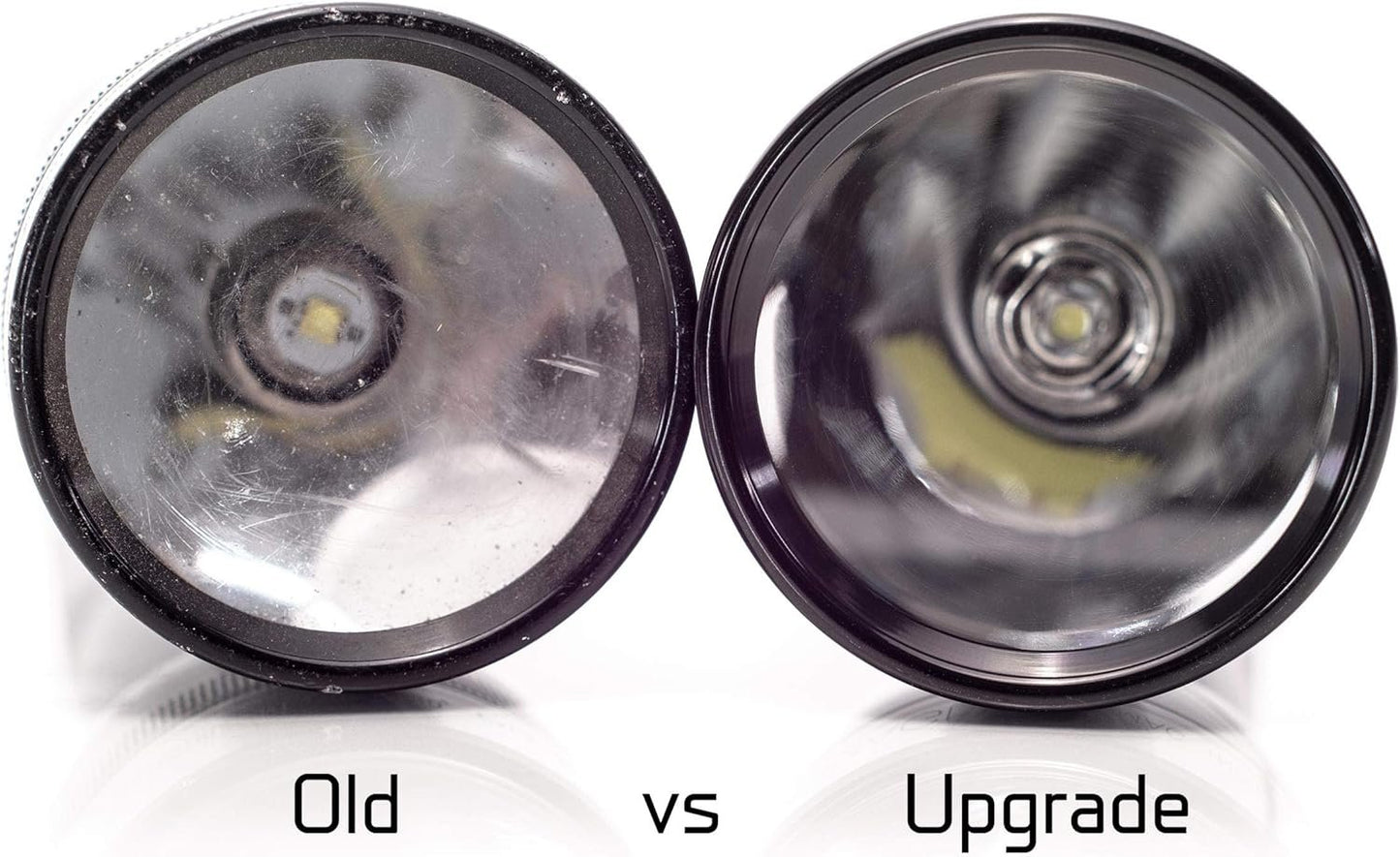 LITT Ultra-Bright Maglite LED Upgrade Bulb C & D Model (2-6 Cell Lens Kit)
