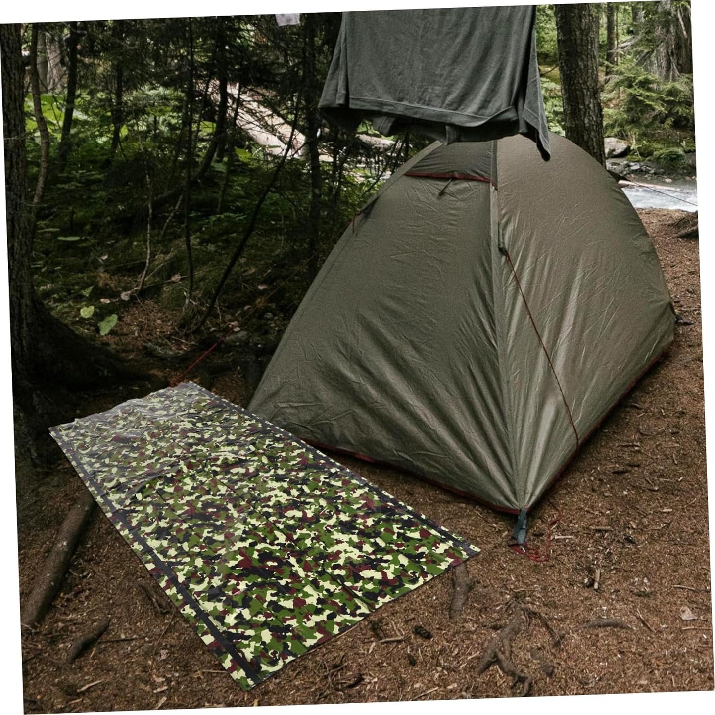Sosoport -Climate Emergency Sleeping Bag Compact Tent Shelter Reflective Signal for Outdoor Activities