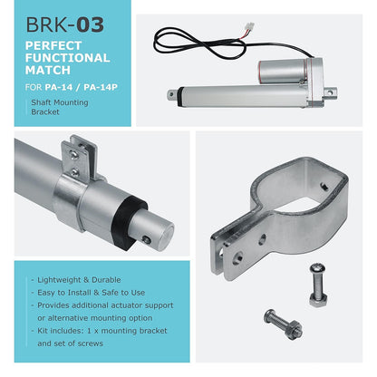 Progressive Automations 24V Mini Linear Electric Actuator - 6 inches, 50 lbs, Innovative Compact Design and Versatile Capabilities for Home and General Automation, Automotive, Manufacturing, PA-14