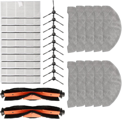 Cleaning Essentials - Parti di ricambio per aspirapolvere IMOU RV1 Pro Series, spazzole e filtri inclusi