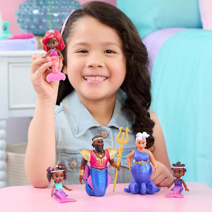 Just Play Disney Junior Ariel Royal Family Figure Set, Kids Toys for Ages 3 Up by