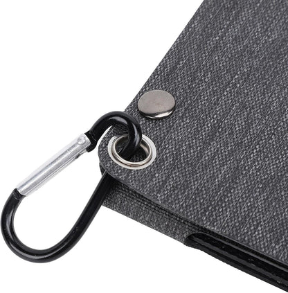 Solar Charging Bag, Solar Power Charging Bag Phone Charger, Power Bank Camping Solar Charger, Folding Bag Portable Charger Waterproof for Outdoor Camping Hiking Urgent