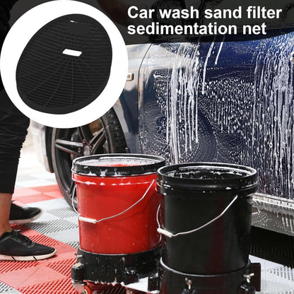 Car Wash Bucket, Filter Net Insert, 13.19x10.63x2.56 inches Cleaner Washer Catcher, Separator for Automotive Washing Auto Detailing Vehicle Maintenance and Efficient Cleaning