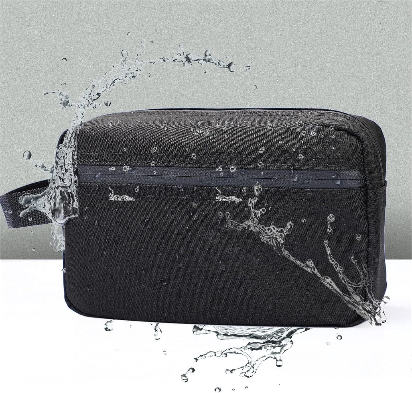 Etercycle Toiletry Bag for Men, Portable Travel Toiletry Organizer Bag,Shaving Bag for Toiletries Accessories (Black)