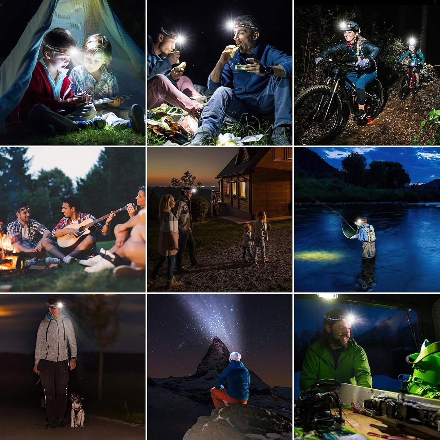LED Flashlight - Super Bright Tactical Flashlight with Type-C,990,000 Lumens Rechargeable 5 Modes, IPX5 Waterproof - Ideal for Camping, Hiking, Emergencies