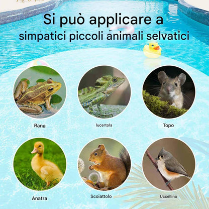 Pool Animal Escape Ramp, Frog Rescue Tool 38.19x9.84in, Safety Net Design, Versatile and Eco-Friendly, Critter Ramp for Lizards, Birds, Ducks, Spa Accessories
