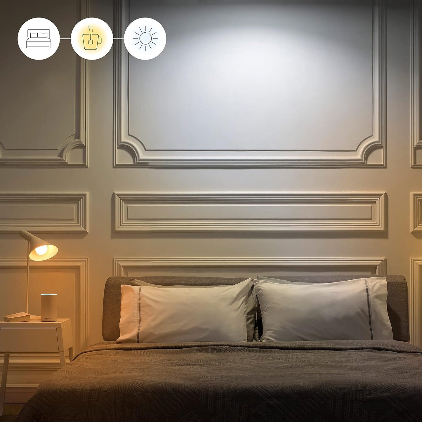 WiZ Connected 60W A19 Medium Base WiFi Tunable White Light Bulb