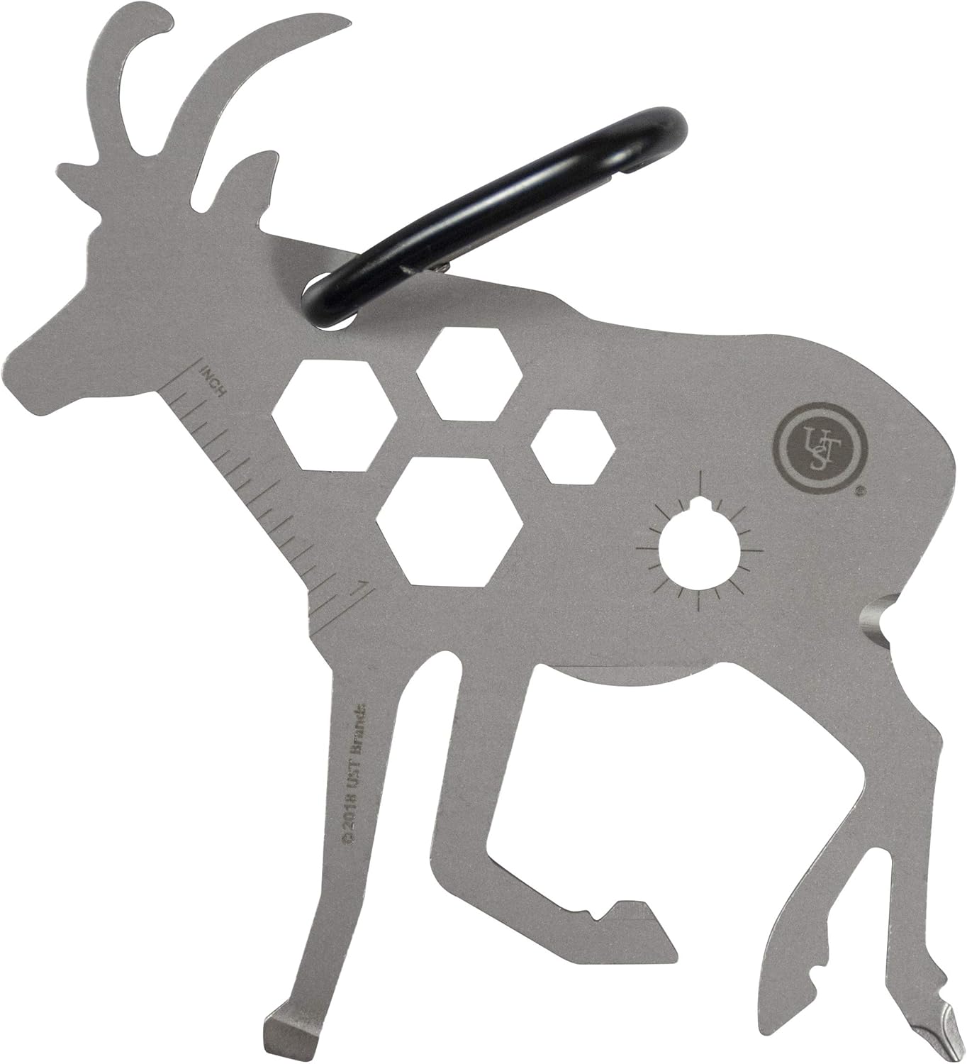 UST 20-12463 Stainless Steel Tool a Long Multi-Tool, Antelope