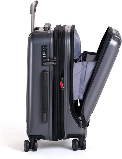 DELSEY Paris Helium Titanium Hardside Luggage with Spinner Wheels