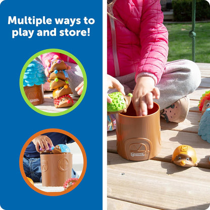 Learning Resources Spike the Fine Motor Hedgehog Sensory Tree House, Amazon Exclusive, Fine Motor Game for Toddlers, Easter Gifts for Kids, Ages 18 mos+