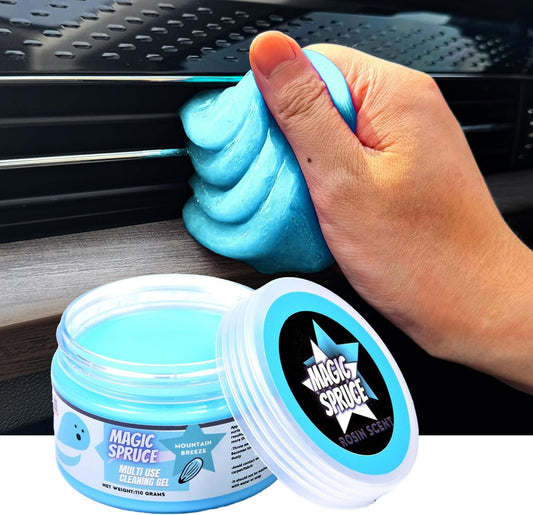ToysButty Car Cleaning Gel Kit for Interior, Non Water Car Detailing Putty, Scented Car Dashboard Cleaner, Car Cleaning Products, Upholstery Dust Remover, Vent, Reusable PC Laptop, Keyboard Cleaner