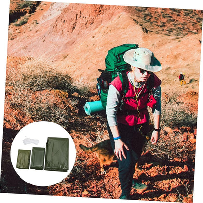 BESPORTBLE Emergency Tent Portable Emergency Blanket Camping Outdoor Tent Portable Portable Tent Thermal Sleeping Mat Emergency Sack Tents Pe Tear-Resistant Material Orange