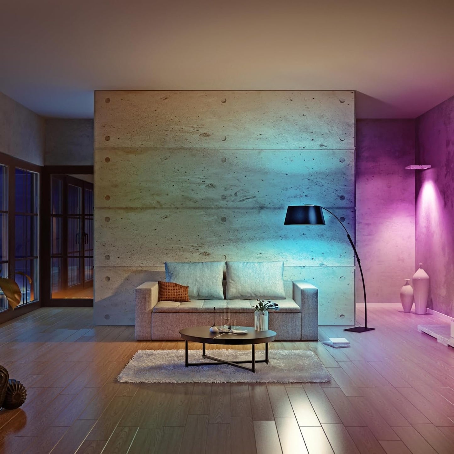 Laser WiFi Smart RGBW Dimmable LED Bulb E14 Google Home Alexa