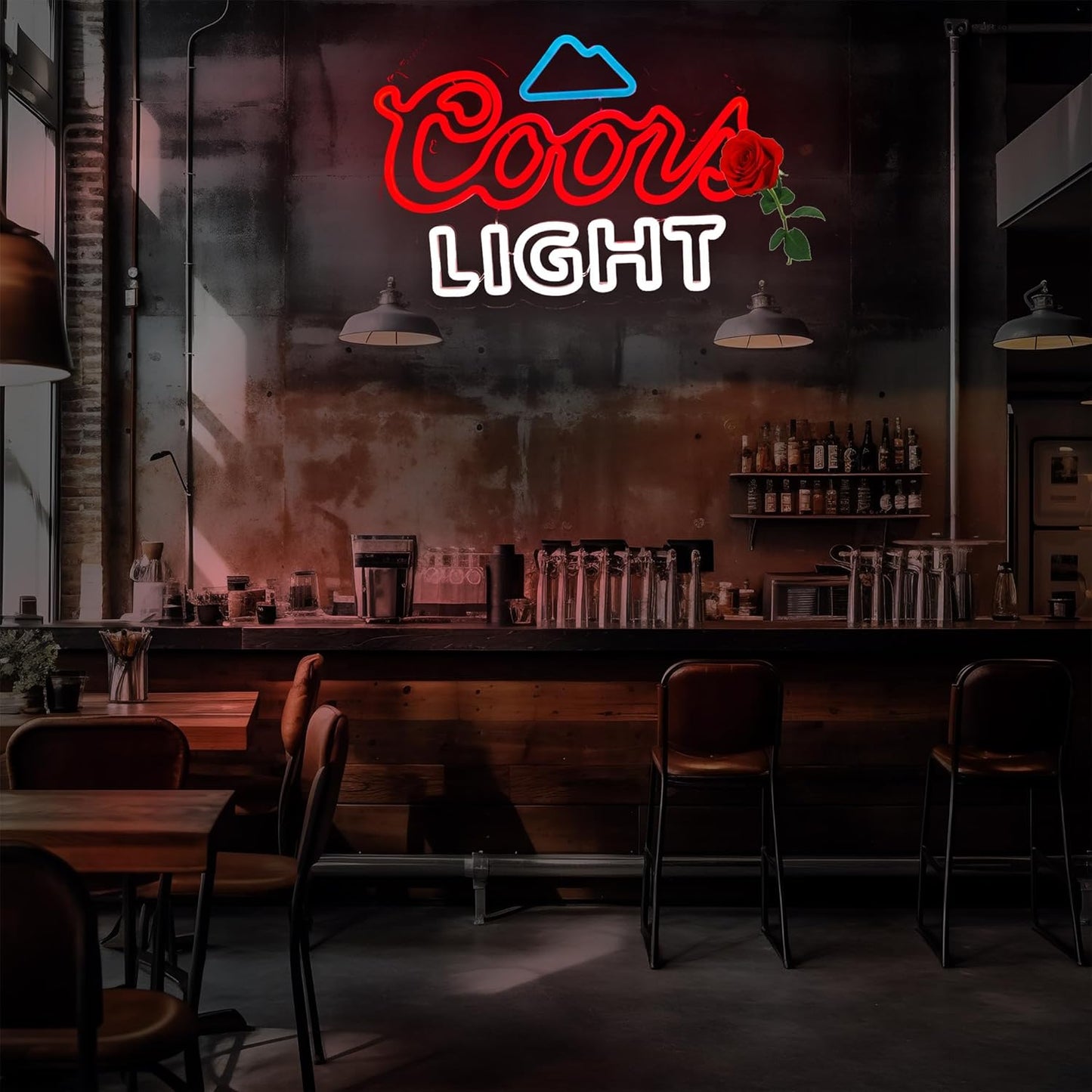 Cors Beer Neon Sign for Wall Decor, Light Beer Bar Neon LED Lights Perfect for Bars Man Cave Home Bars Bedroom Decor Creative Christmas Birthday Party Gifts, Vibrant Nighttime Ambience