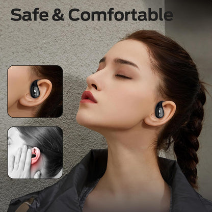 Monster Open Ear AC210 Headphones, Advanced Audio with Bluetooth 5.4, Wireless Headphones 30 Hours Playback, Type-C Charging, HD Voice Calls, Touch Controls, IPX5 Water Resistance – Black