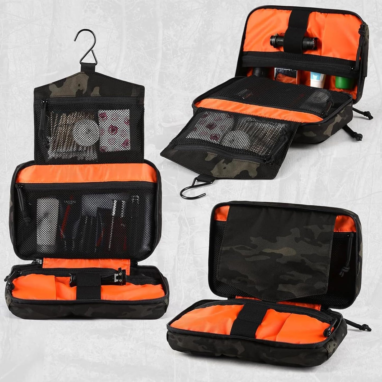 Mens Toiletry Bags for Traveling, Waterproof Travel Toiletry Bag, Mens Cosmetic Bag, Portable Shaving Bag, Travel Hygiene Bag, Shampoo Toiletries Bag, Mens Travel Makeup Bag, Waterproof Shaving Kit,