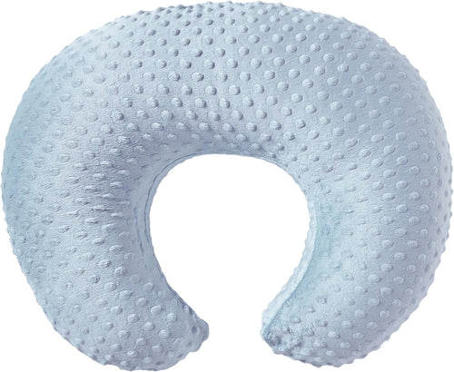 ESEN Nursing Pillow and Body Positioner for Breast Feeding and Bottle Feeding, Ultra Soft Baby Breastfeeding Pillows with Removable Nursing Pillow Cover for More Support for Mom and Baby (Blue)