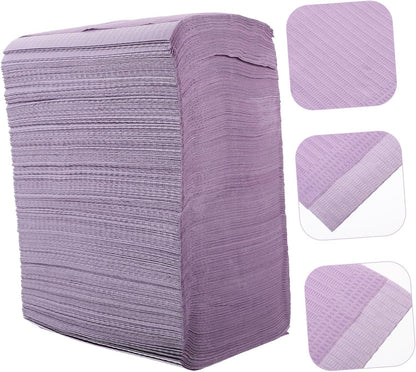 CHILDWEET 125 Sheets Disposable Table Mats Nail Art Paper Towels for Salon Use Clean and Tidy Desk Pad for DIY