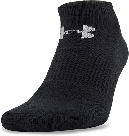 Under Armour Adult Training Cotton No Show Socks, Multipairs