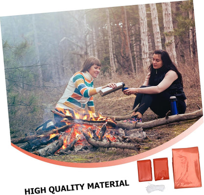 ibasenice Emergency with Thermal Insulation Survival Sack for Outdoor Camping Lightweight Portable Emergency Blanket Tent Essential for Cold Weather Protection