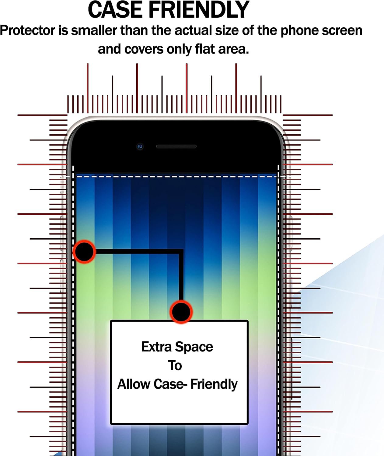 RKINC Screen Protector [4-Pack] for iPhone 6S / iPhone 6, Tempered Glass Film Screen Protector, 0.33mm [LifetimeWarranty][Anti-Scratch][Anti-Shatter][Bubble-Free]
