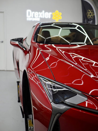 Drexler 9H Car Ceramic Coating Kit - Professional Protection, 3-5 Years of Shine, 9H Hardness, Extra Water Repellent, High Gloss Finish