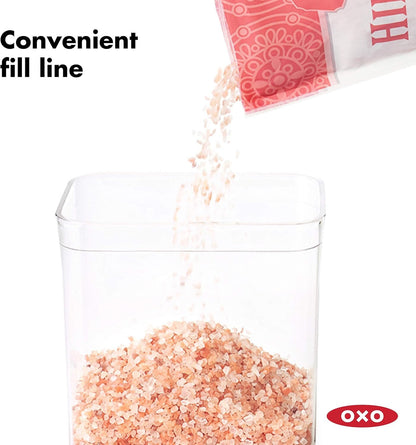 OXO Good Grips POP 2.0 4-Piece Mini Square Storage Container Set