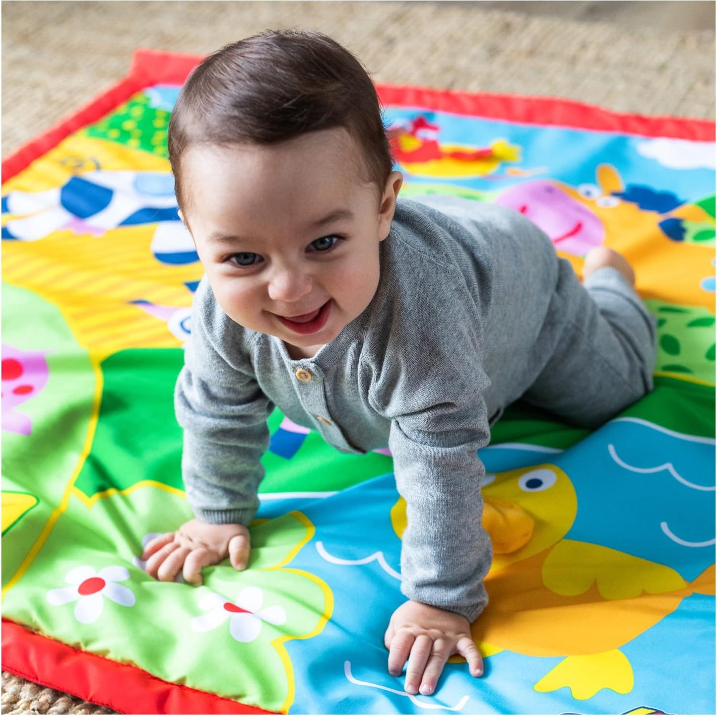 Galt Toys, Large Playmat - Farm, Baby Play Mat, Ages 0 Months Plus