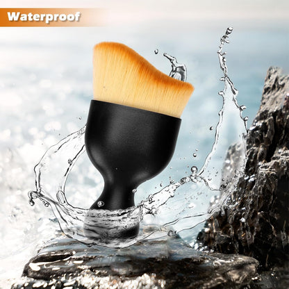 Car Interior Detailing Brush, 2PCS Car Interior Cleaning Soft Brush, Curved Design Car Cleaning Brush Dust Collectors, Car Interior Cleaning Tool Brush with Cover