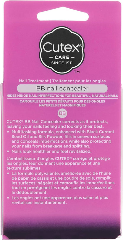 Cutex BB Nail Concealer Treatment Nail Care Treatment Corrector with Imperfect Surface or White Spots – 15 ml
