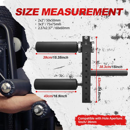 AHTAPFON Seated Leg Extension Equipment Leg Muscles Groups Training, Fitness Squat Rack Accessories, Leg Strength Curl Athletic Practice Machine