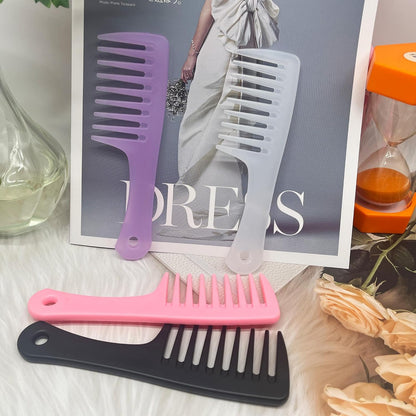 Mini Wide Tooth Comb,Small Travel Purse Hair Detangling Comb 2 Pcs Wide Teeth Pocket Comb Portable Care Handgrip Comb Shower Comb for Men Women - Best Styling Comb for Curly,Wet,Dry,Long Hair