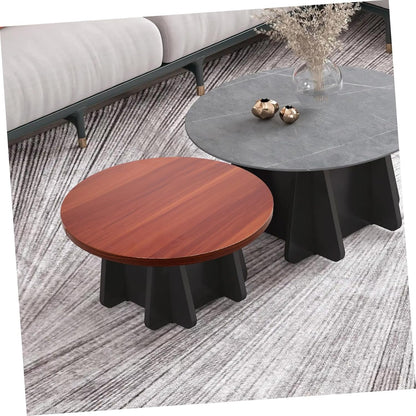 Zerodeko Wood Round Tabletop Small 40cm Round Dining Room Table Solid Wood Top Versatile for Home