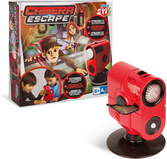 Play Fun BY IMC Toys Camera Escape | Fun Secret Agents Game, Unplug Camera Before You Detect - Fun Game for Children from 6 Years