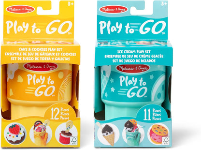 Melissa and Doug - Play to Go - Cake & Cookies Play Set