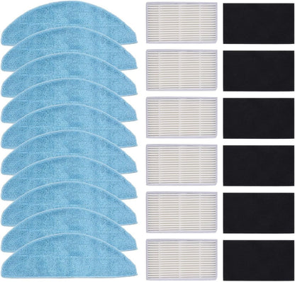 Cleaning Essentials - Panni e filtri compatibili con aspirapolvere Conga (B)