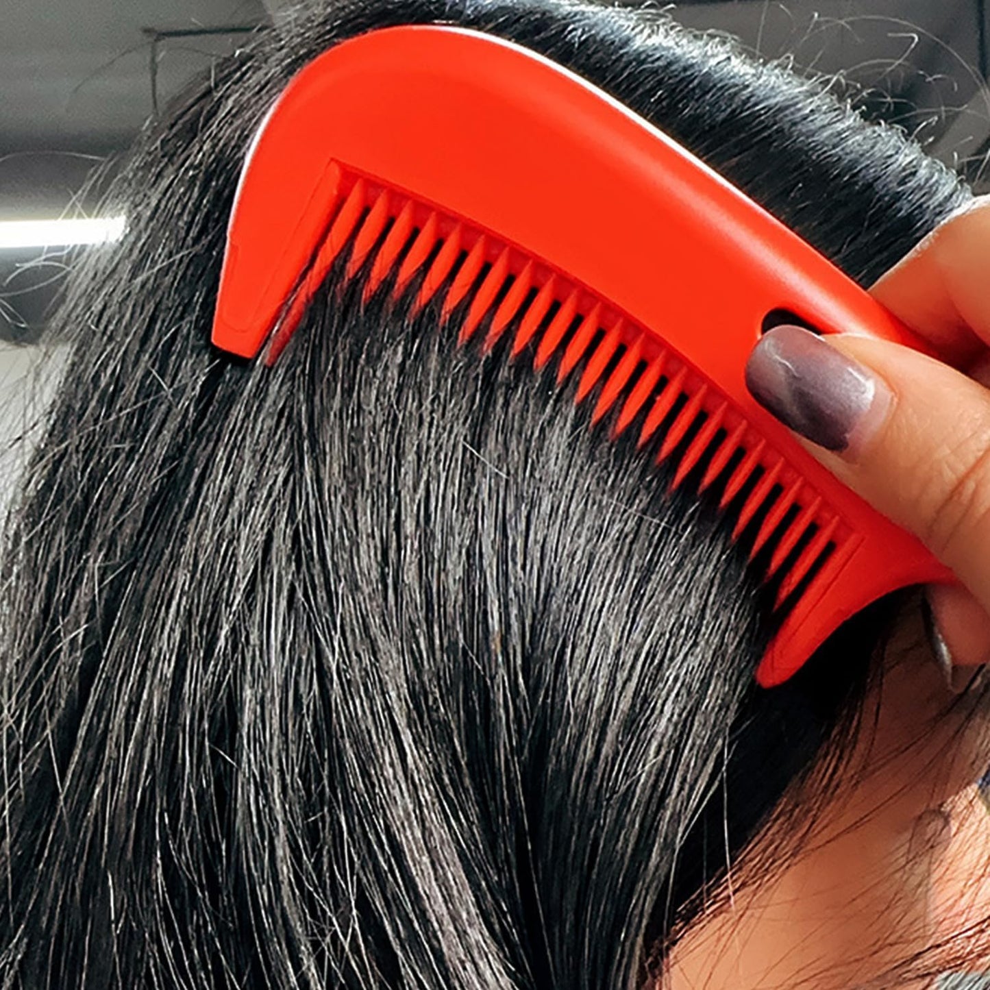 2 Pezzi Di Pettine Di Plastica, Pettine Di Massaggio Del Cuoio Capelluto, Pettine Per La Cura Dei Capelli, Pettine Di Design Creativo, Strumenti Per La Acconciatura.