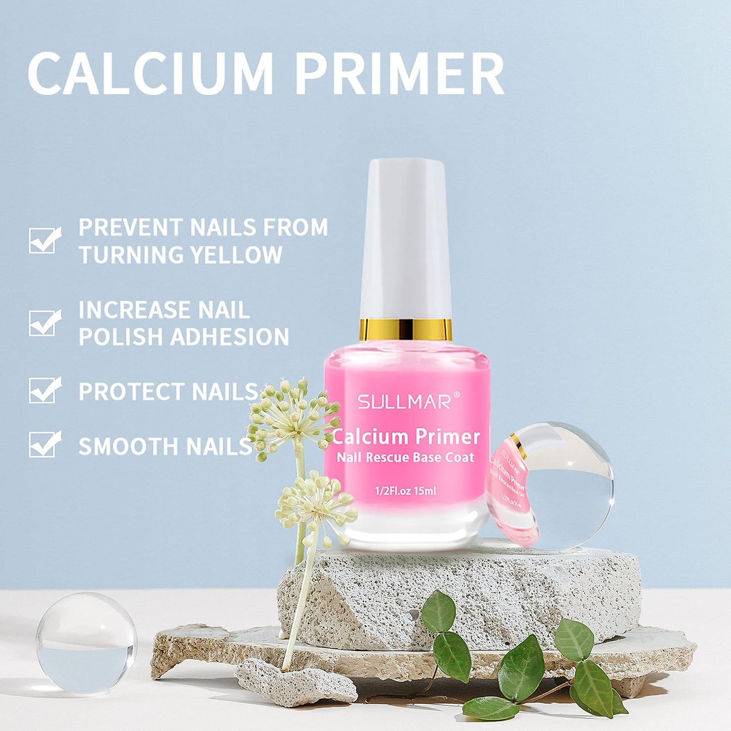 Nail Cuticle Oil Nail Repair Nail Hardener Nail Strengthener Nail Rescue Calcium Primer for Thin Nails Growth Nail Repair Nail Care Kit with Cuticle Oil Cuticle Remover Gel Cream 4in1