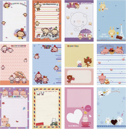 Generic Stationary 8.2 x 5.63 Inches 30 pcs Lovely Kawaii Special Design Chinese Style Stationery Writing Letter Paper Stationary Paper