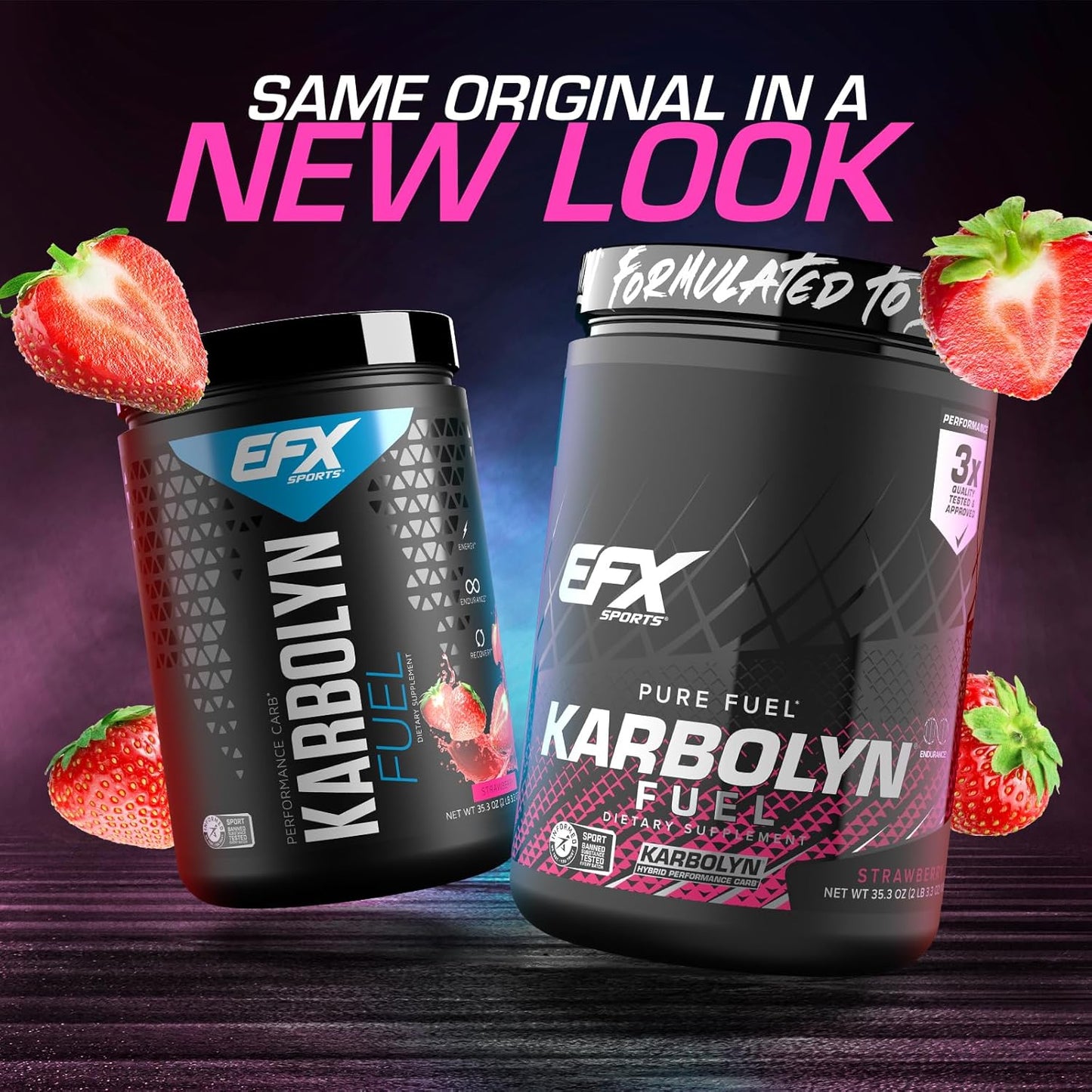 Karbolyn Fuel Performance Carb Strawberry 1kg