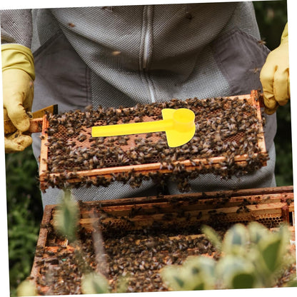 Mipcase 10Pcs Beehive Water Dispenser Honeycomb Entrance Feeder Portable Bee Bottle Feeder for Easy Feeding Watering Compatible with Various Beehives Beekeeping Tool