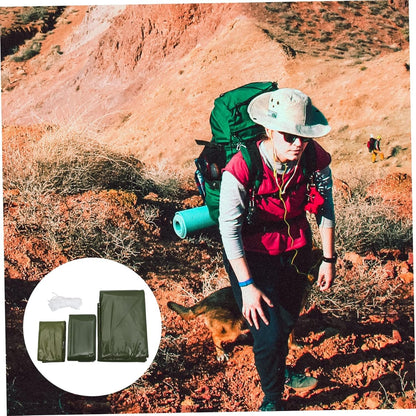 GOOHOCHY Emergency Tent Outdoor Camping Tent Outdoor Sleeping Sack Portable Tent Outdoor Sleeping Blanket Outdoor Tents Outdoor Camping Tool Pe Tear-Resistant Material