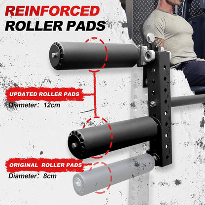AHTAPFON Seated Leg Extension Equipment Leg Muscles Groups Training, Fitness Squat Rack Accessories, Leg Strength Curl Athletic Practice Machine