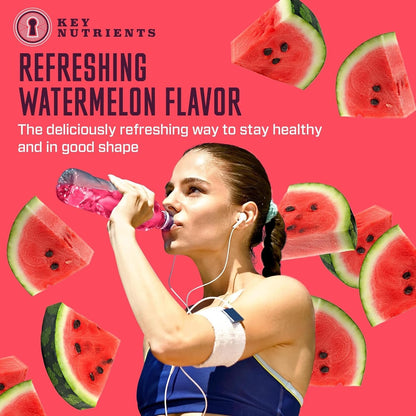 Key Nutrients Pack of 40 Electrolytes No Sugar - Electrolyte Powder Packets - Electrolyte Powder - Hydratation Mix - Hydration Powder Lemonade Electrolyte Drink Mix - No Calories, Gluten Free Electrolytes Powder - Keto Friendly, Non GMO, Made in USA