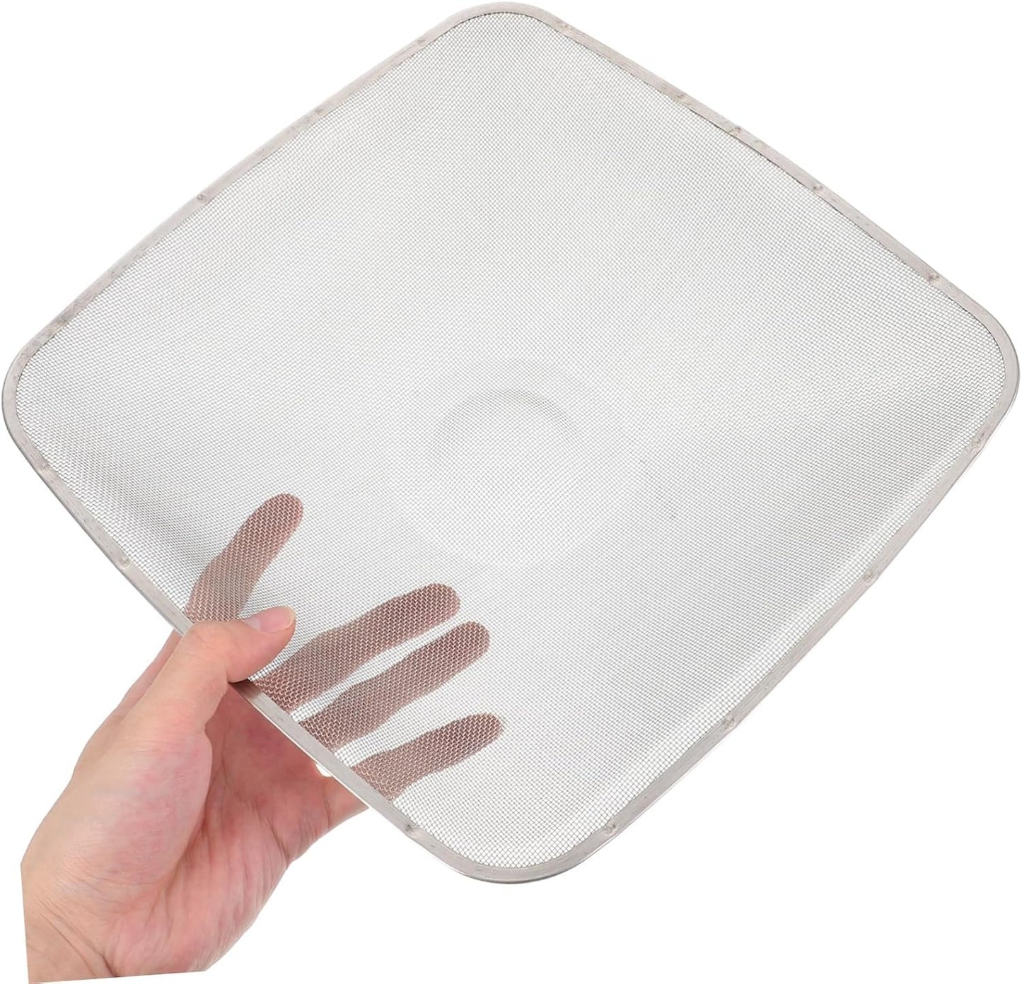 TEHAUX Range Hood Oil Mesh Filter Metal Grease Screen for Kitchen Hood Easy to Clean Durable