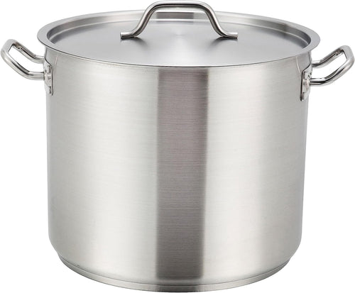 Winware Stainless Steel 16 Quart Stock Pot with Cover