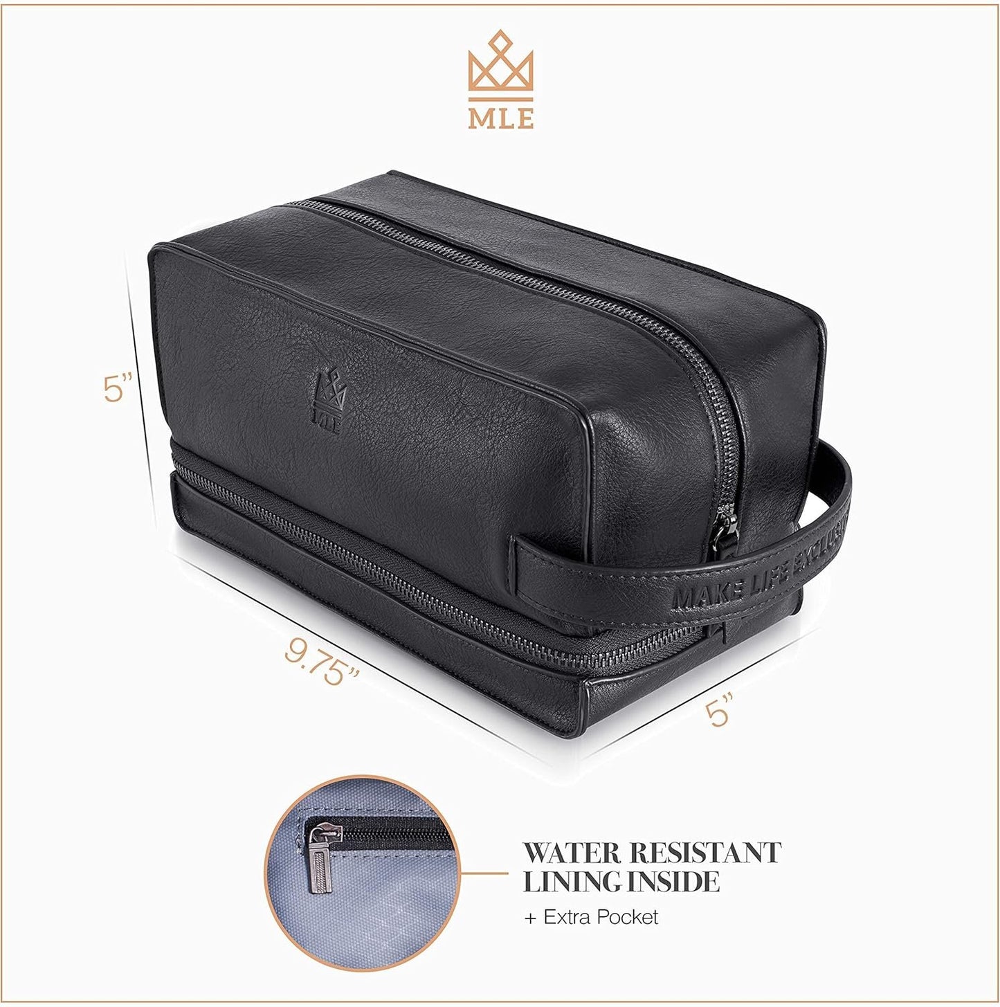 Leather Toiletry Bag for Men, Gift For Men, Mens Travel Bag Toiletry, Leather Shaving Bag, Leather Dopp Kit for Men, Mens Leather Toiletry Bag, Mens Travel Toiletry Bag, Hygiene & Grooming Kit