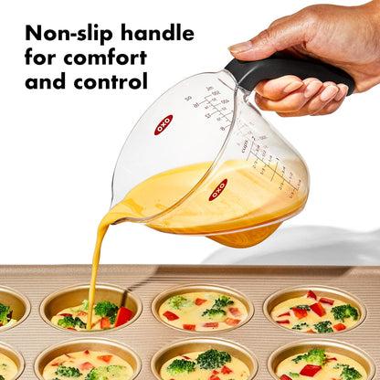 OXO 70981 Good Grips Angled Measure Cup, 500 ml Capacity, 2 Cup