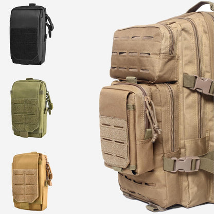 TRIWONDER Tactical Molle Pouch Cell Phone Holster Bag EDC/EMT Gear Tool Gadget Belt Outdoor Waist Bag Pocket Organizer (Green)