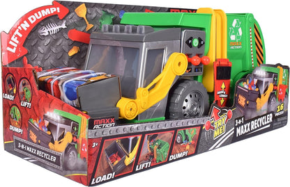 Maxx Action Recycle Series Realistic Play Vehicle Trucks